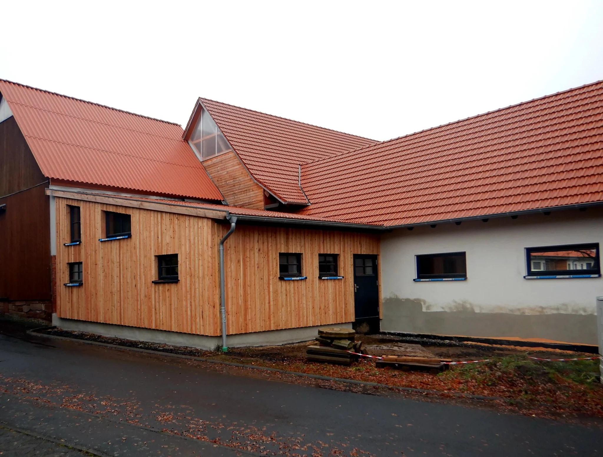 Holzfassade